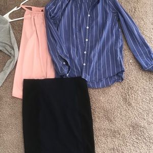 Work clothes. All together